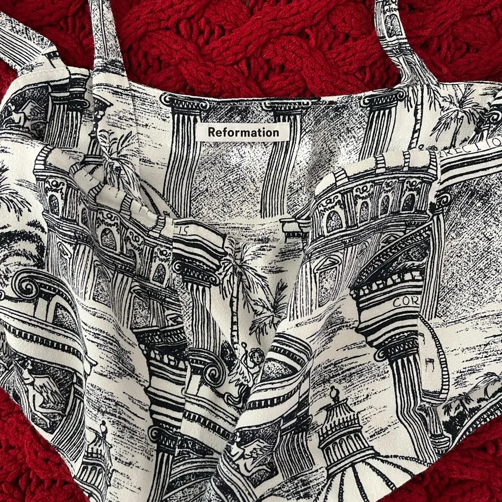 Reformation Tiki Two Piece in Rome size 2 - Picture 6 of 8